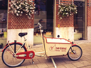 we leveren met de bakfiets